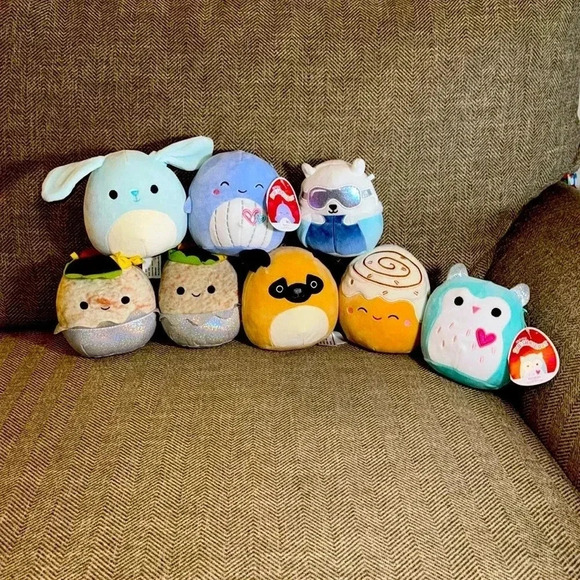 BUNDLE: Squishmallow Original/Authentic Stuff Animal/Plush/Toy Kellytoy Jazware - Picture 1 of 4